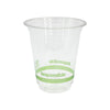 Compostable 12 oz Clear Cold Cups