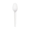 Compostable 6.75 Inch Spoons White