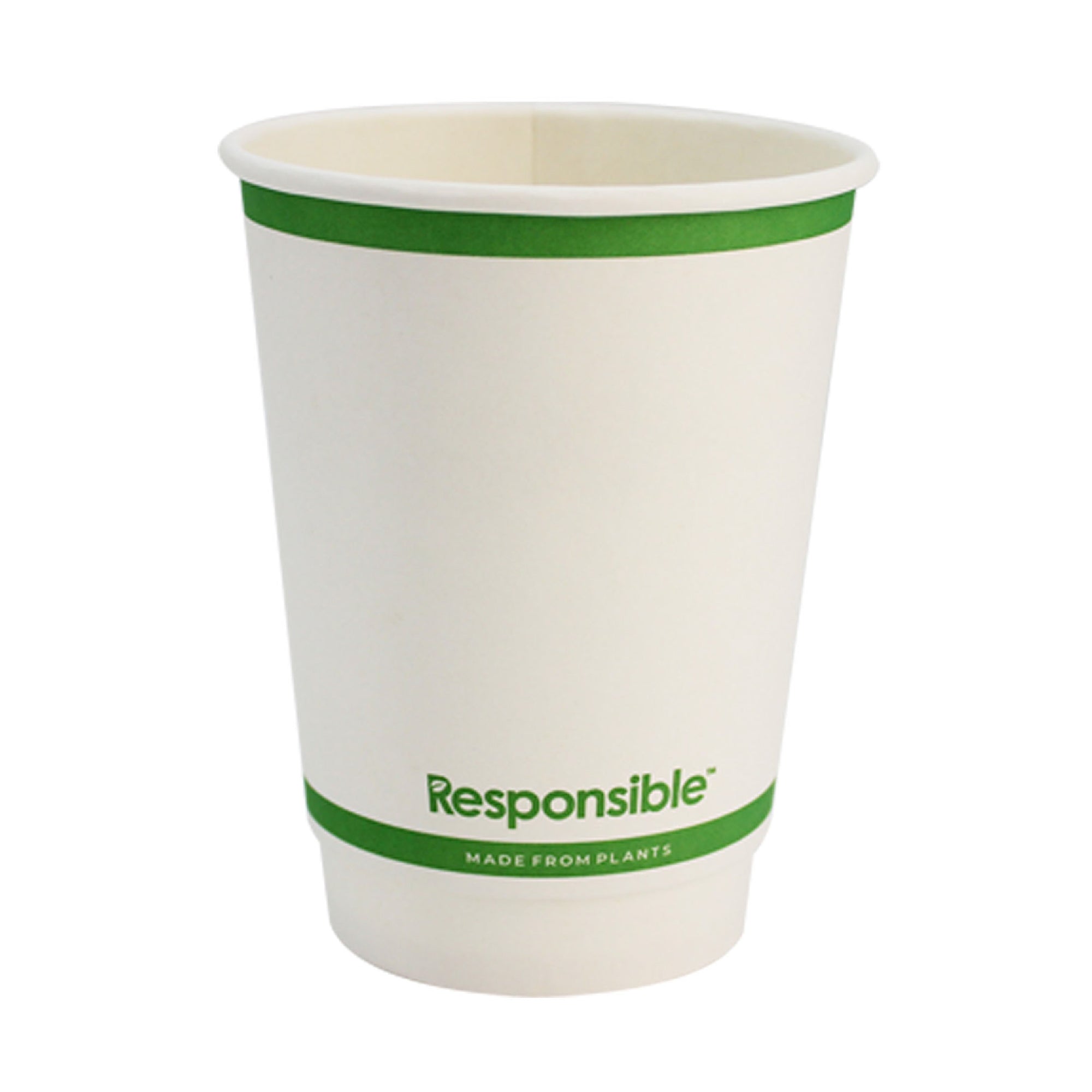 Compostable Insulated Coffee Cups - 16oz Eco-Friendly Insulated