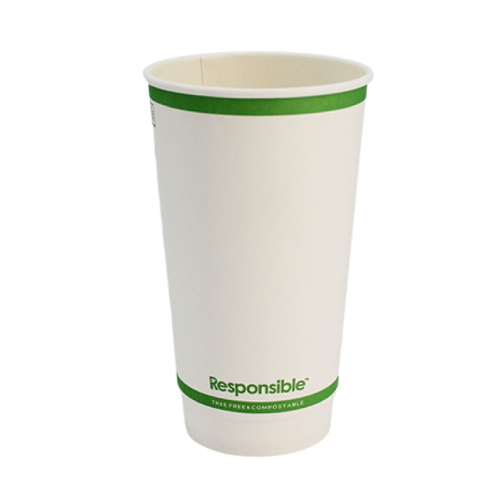 White Compostable Hot Drink Cups 8, 12 or 16 oz – CircleTerra