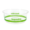8 oz Compostable Clear Round Deli Container