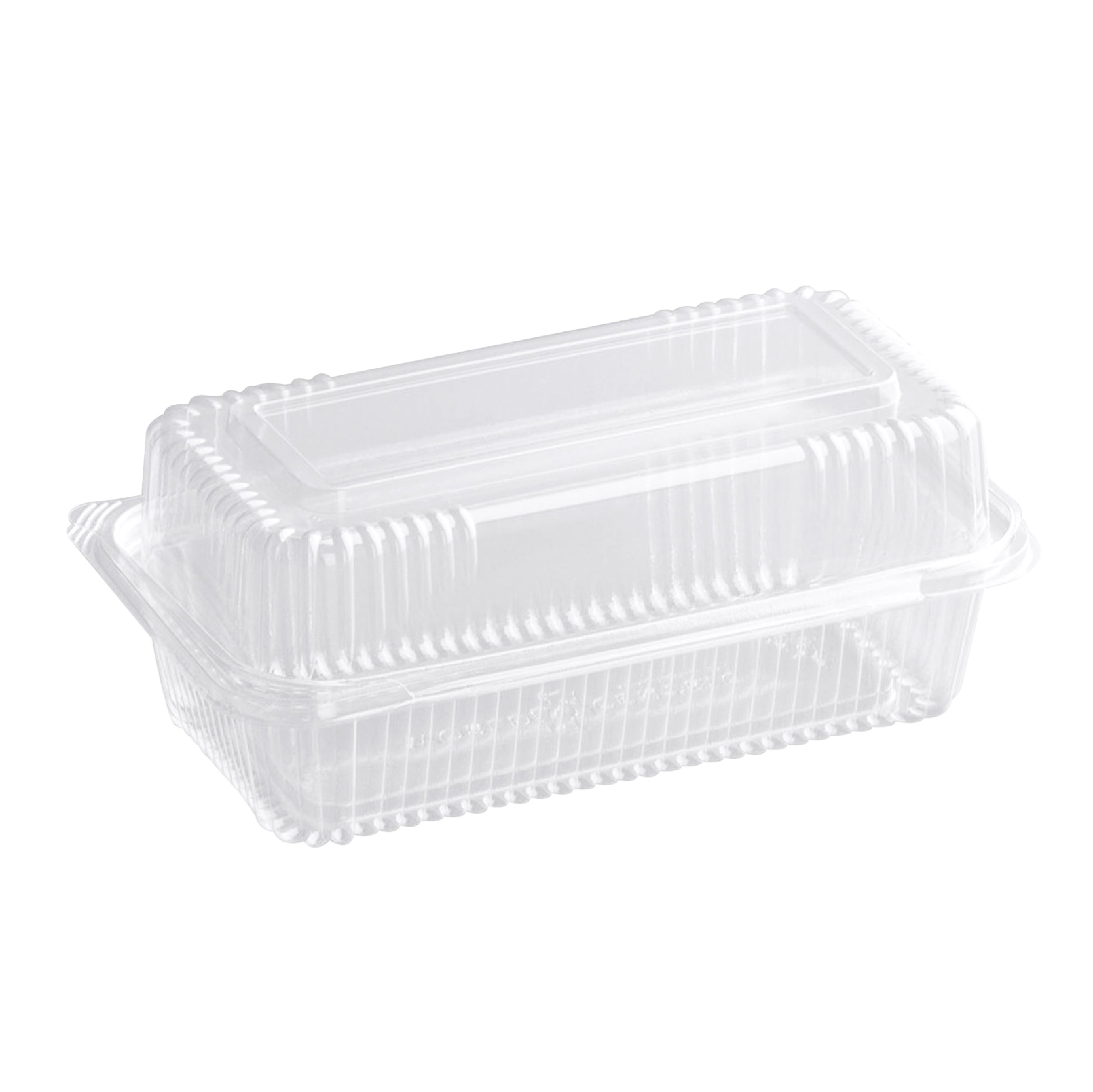 9" x 5" Clear Hinged Container