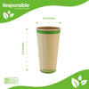 Compostable 20 oz Rigid Insulated Paper Hot Cups