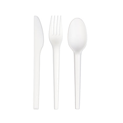 Compostable Cutlery Kits (Fork, Knife, Spoon)