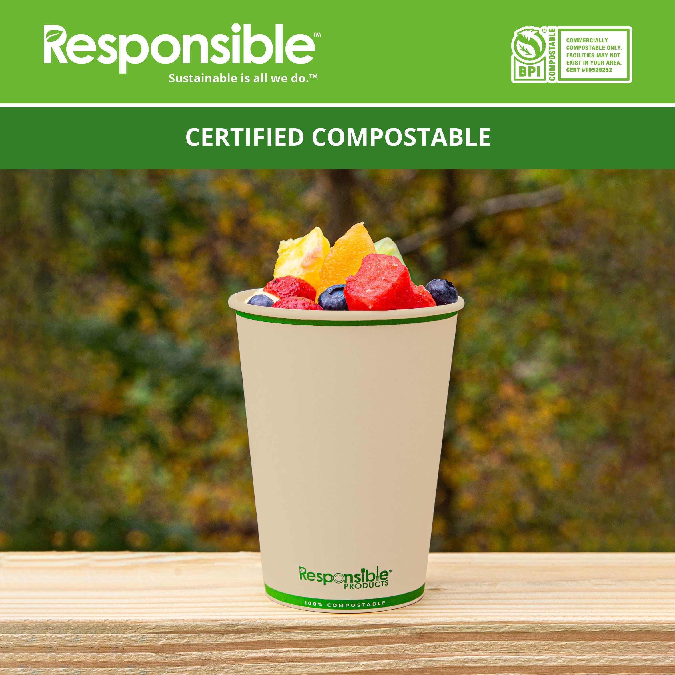 32 oz Food Container Bowls | Tree-Less™ Compostable Paper