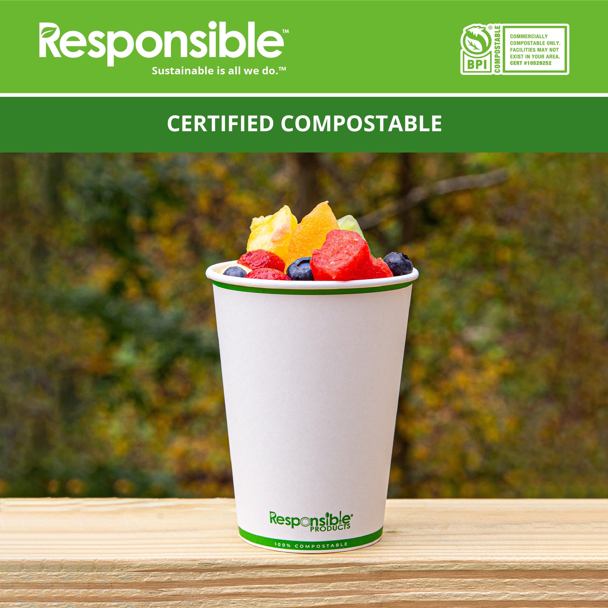 32 oz Food Container Bowls | Tree-Less™ Compostable Paper