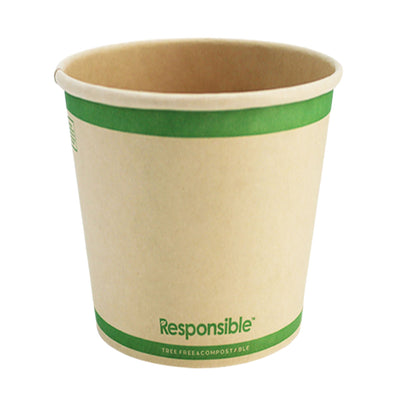 Compostable 24 oz Paper Food Container Bowls