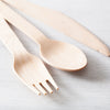 100% Natural Wooden Utensil Value Pack (100 Pieces each - 300 total)