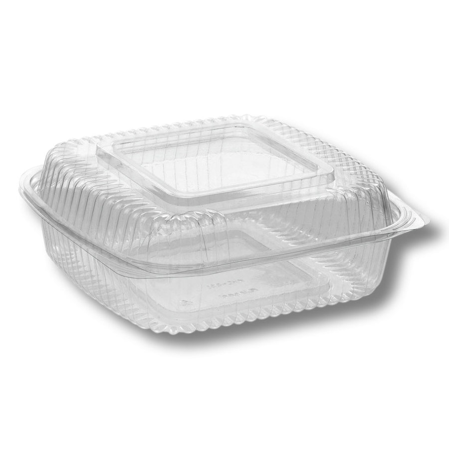 6x6x3 - Compostable Clear PLA Takeout Box (1000 count) – BioGreenChoice