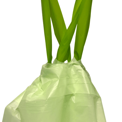 NEW! 13 Gallon Compostable Drawstring Kitchen Bin Liners (Extra Strength)