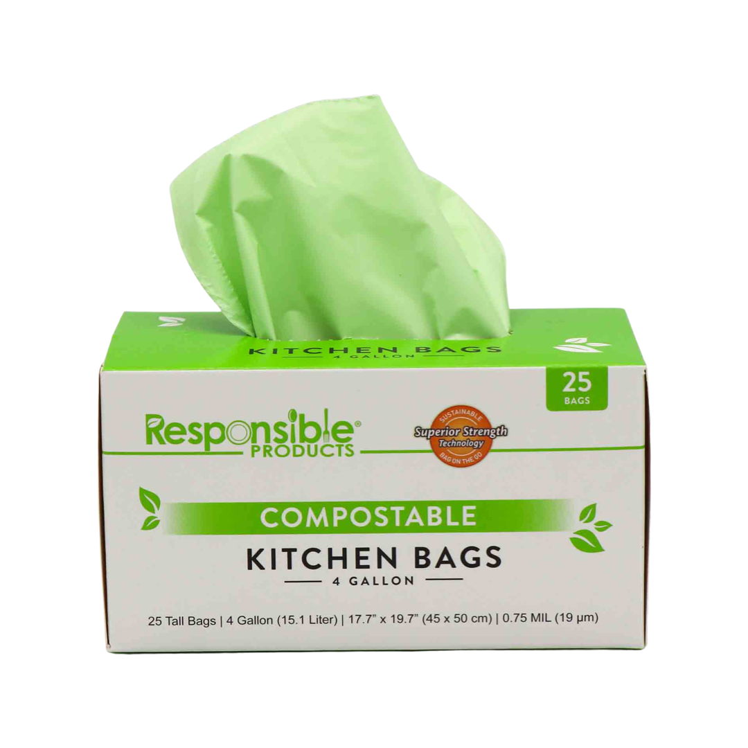 Buy Holy Scrap! Compostable Trash Bags 13 Gallon Large Kitchen - 100 Pack  Garbage Bags for Kitchen, Bathroom, Yard Waste - Eco Friendly Compostable  Trash Bags for Food Waste - Compost Bags Now! Only $