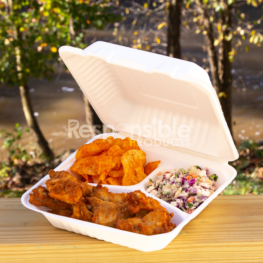 Compostable Clear Round Deli Containers - Responsible Products