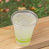 Compostable Clear Cup Flat Lid