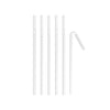 Compostable 7.75 Inch Flexible Drinking Straws