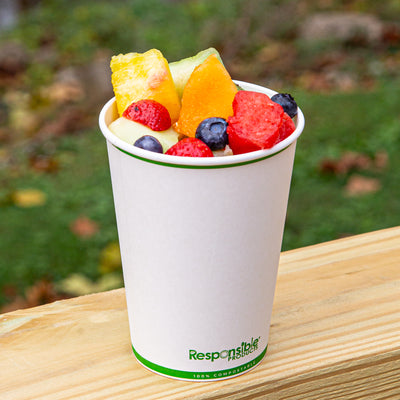 32 oz Compostable Paper Food Container