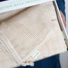 100% Natural Cotton Produce Bag Kit (Reusable)